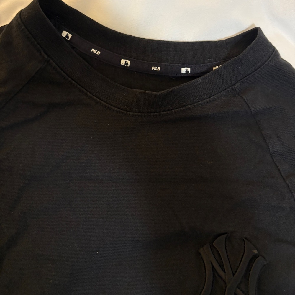 MLB Yankee Classic Black Mini Dress